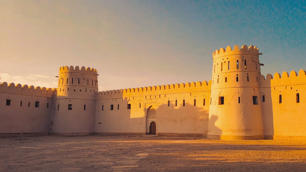 Abu Dhabi Holiday historic old town and local architecture