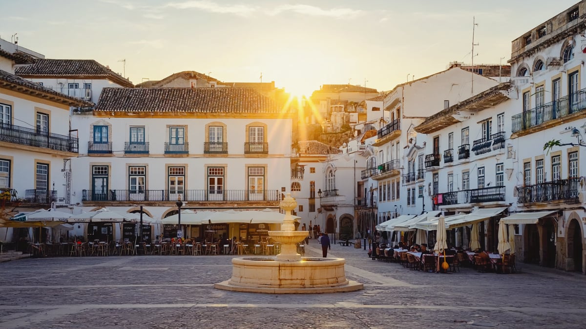 Algarve Holiday historic old town and local architecture