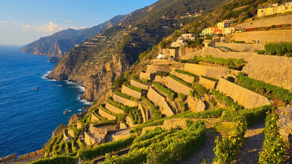 Natural landscape near Amalfi Coast Holiday