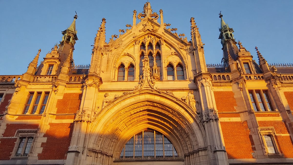 Famous cultural landmark in Amsterdam Holiday