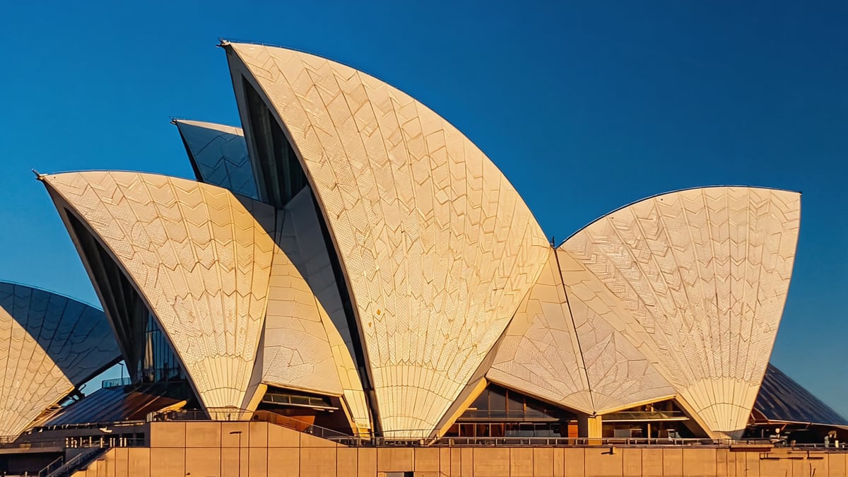 Famous cultural landmark in Australia Holiday