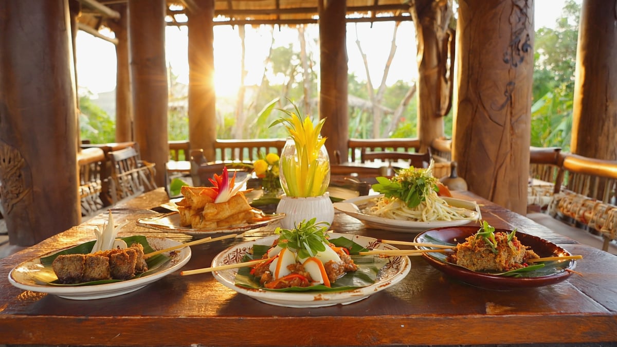 Traditional Bali Honeymoon cuisine and local dining