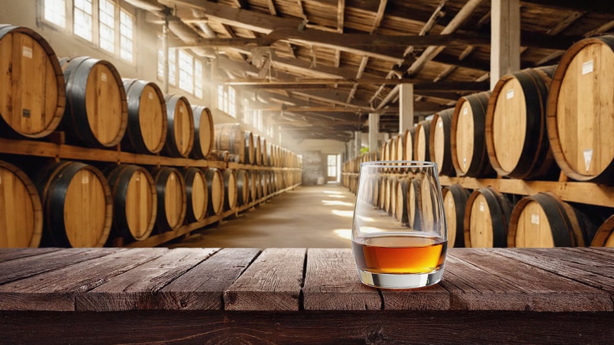 Mount Gay rum distillery oak barrels