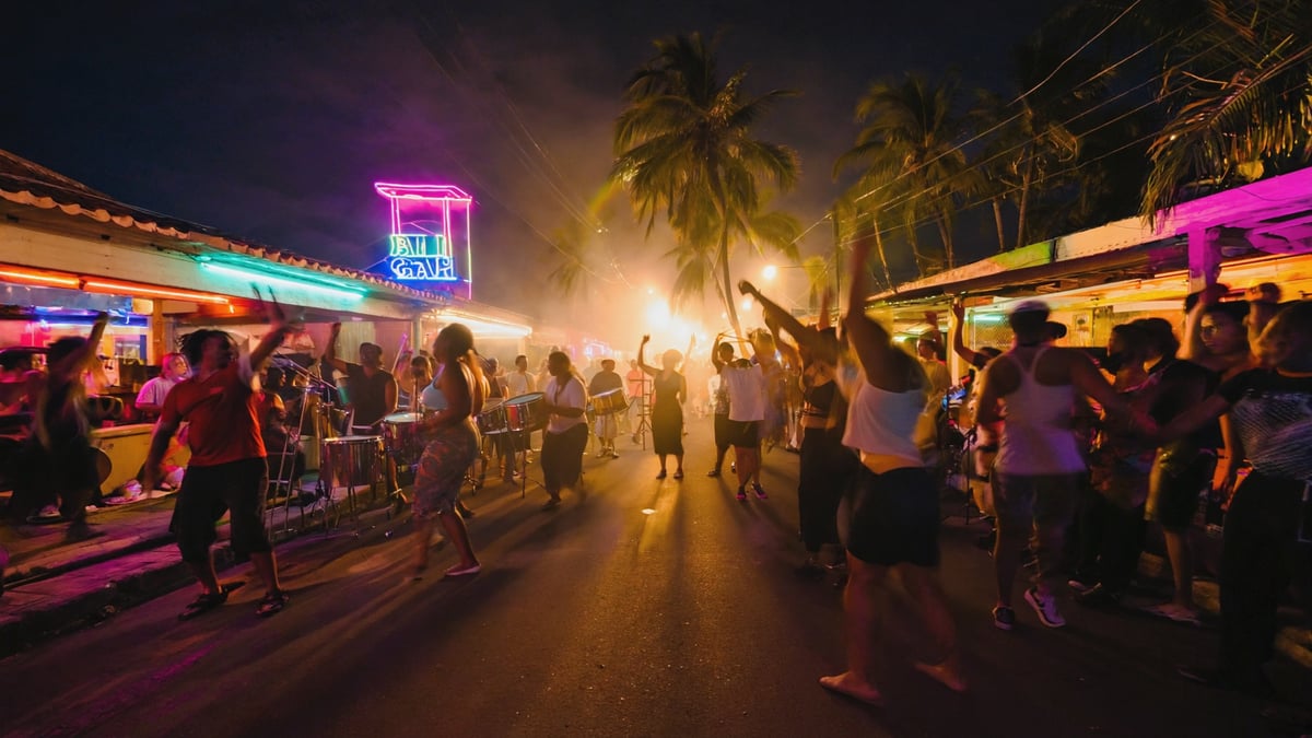 St Lawrence Gap nightlife Caribbean music