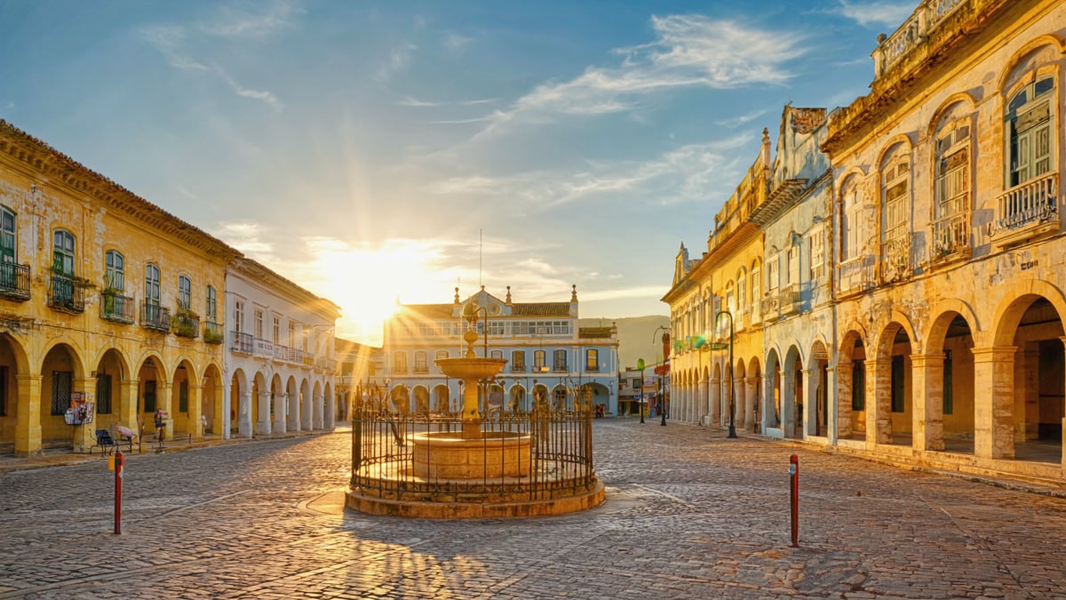 Barbados Holiday historic old town and local architecture