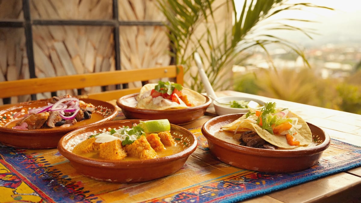 Traditional Cancun Holiday cuisine and local dining