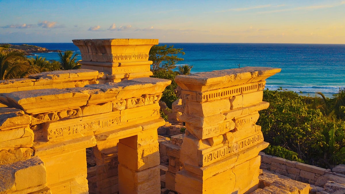 Famous cultural landmark in Cancun Holiday