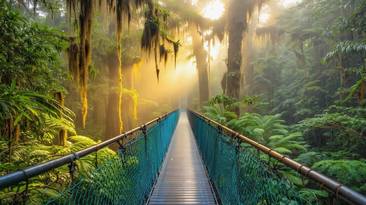 Natural landscape near Costa Rica Holiday