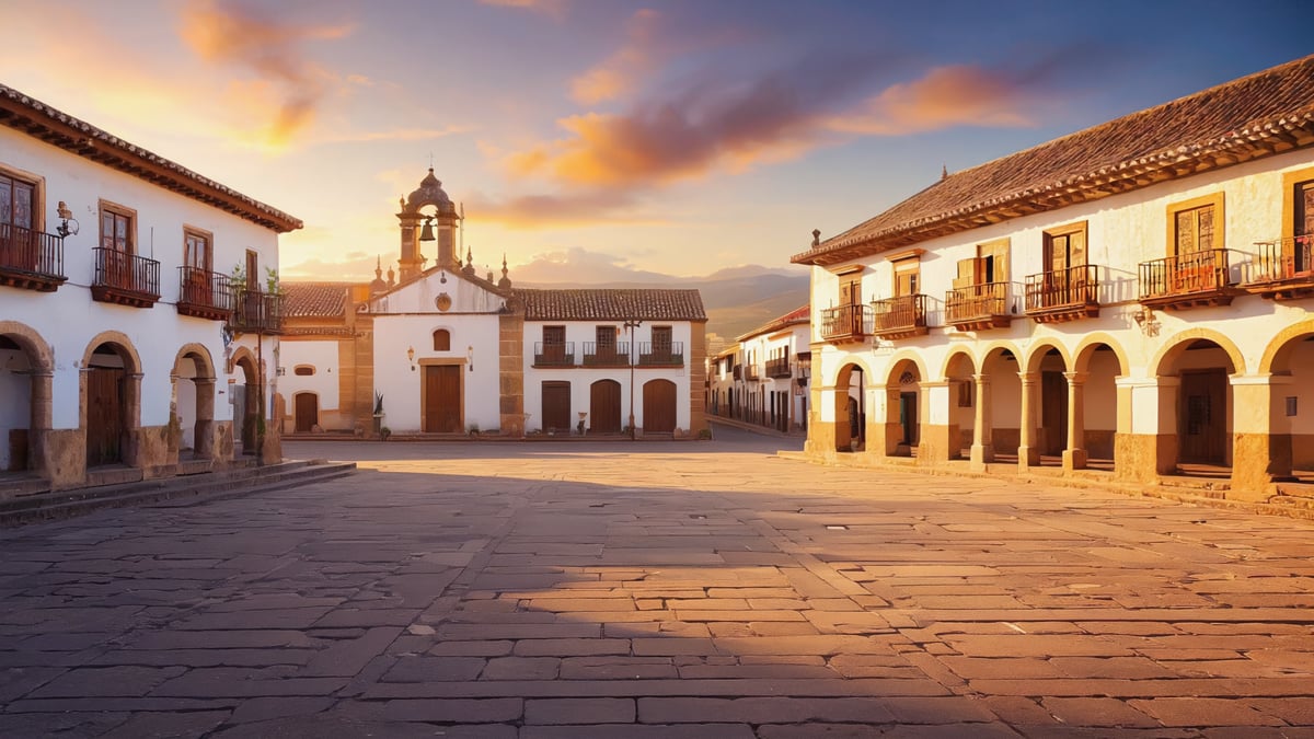 Costa Rica historic old town and local architecture