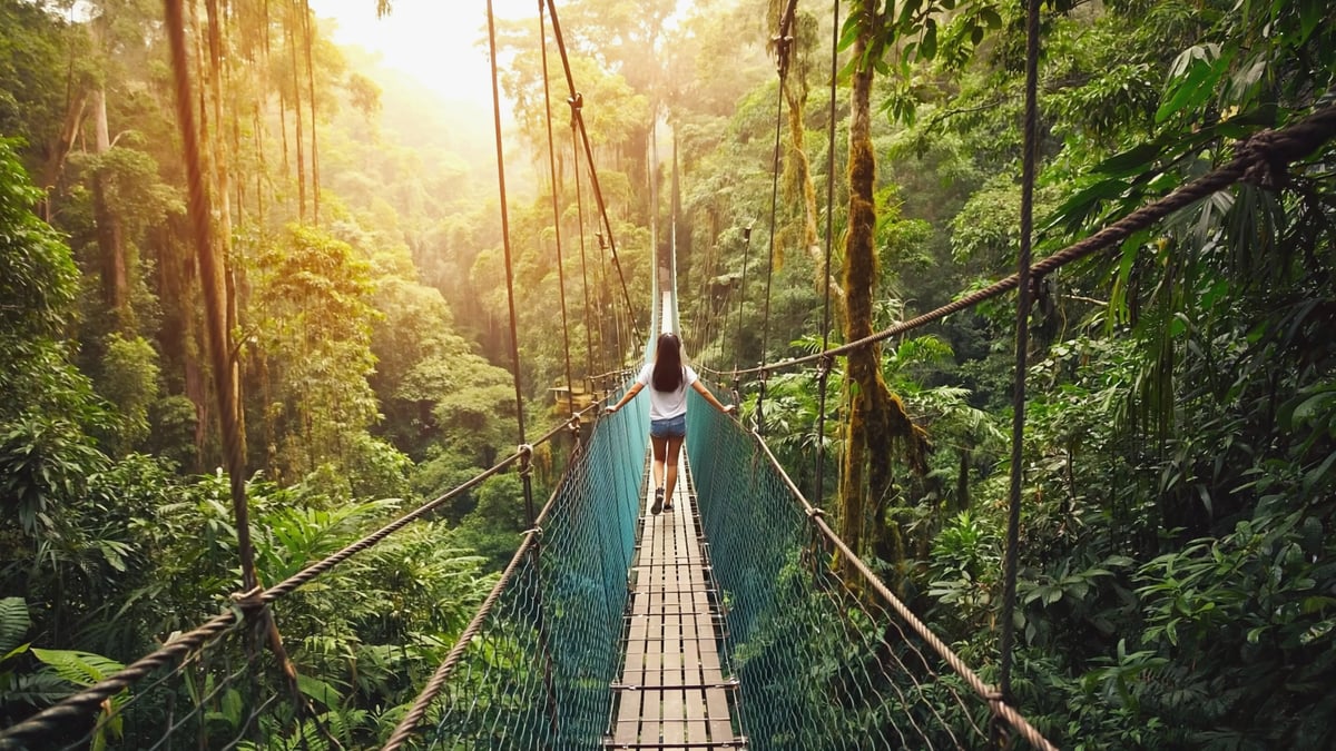 Natural landscape near Costa Rica