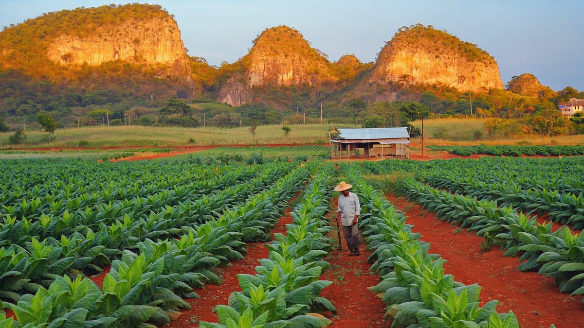 Natural landscape near Cuba Holiday