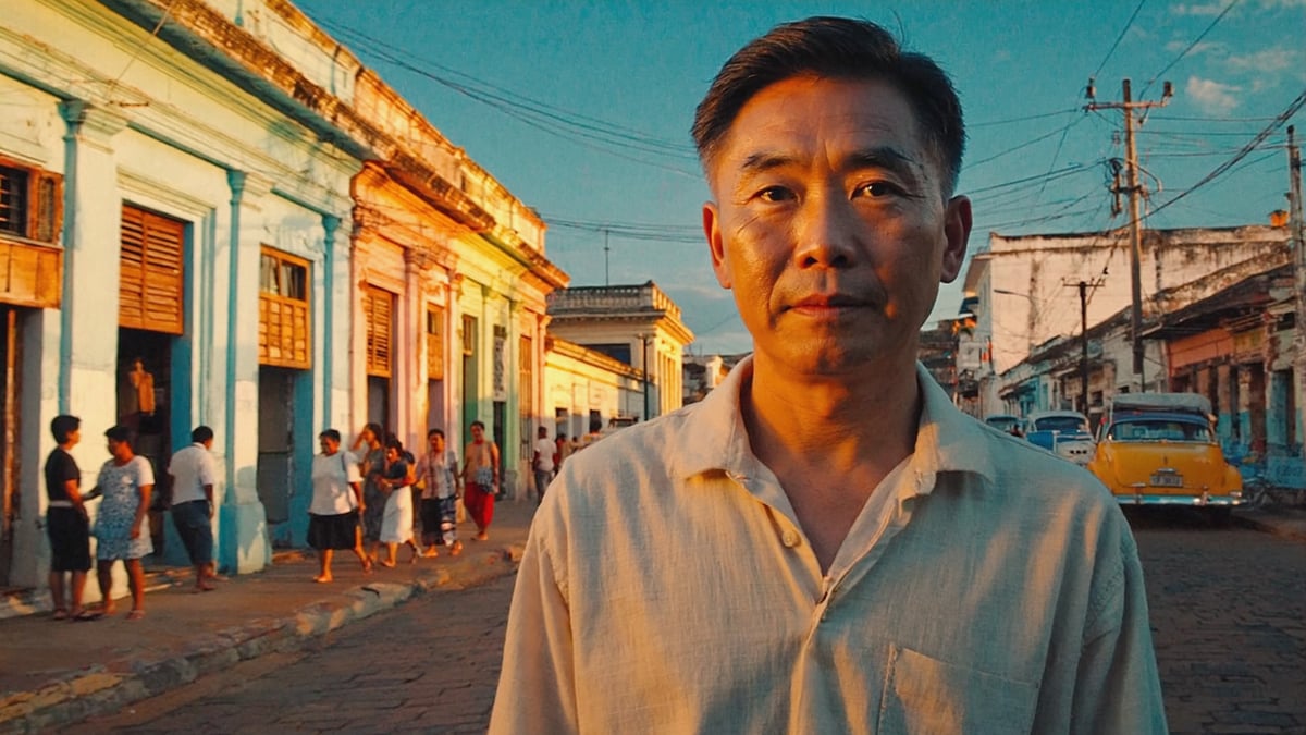 Cuba Holiday street life at dusk