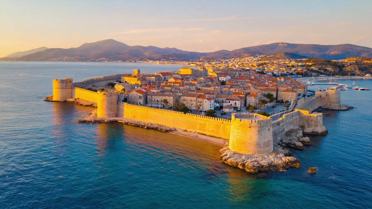 Natural landscape near Dubrovnik Holiday