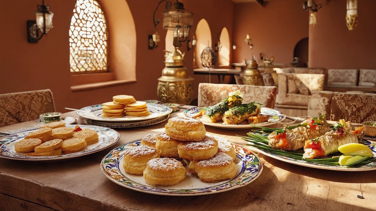 Traditional Egypt Holiday cuisine and local dining