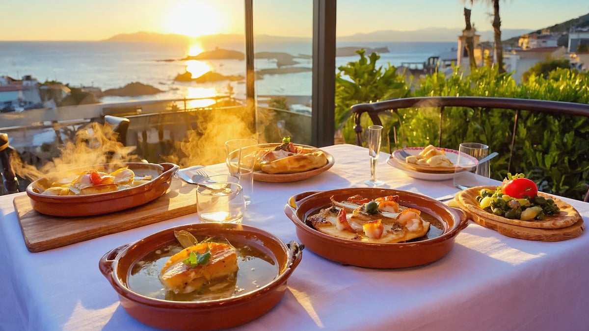 Traditional French Riviera Holiday cuisine and local dining