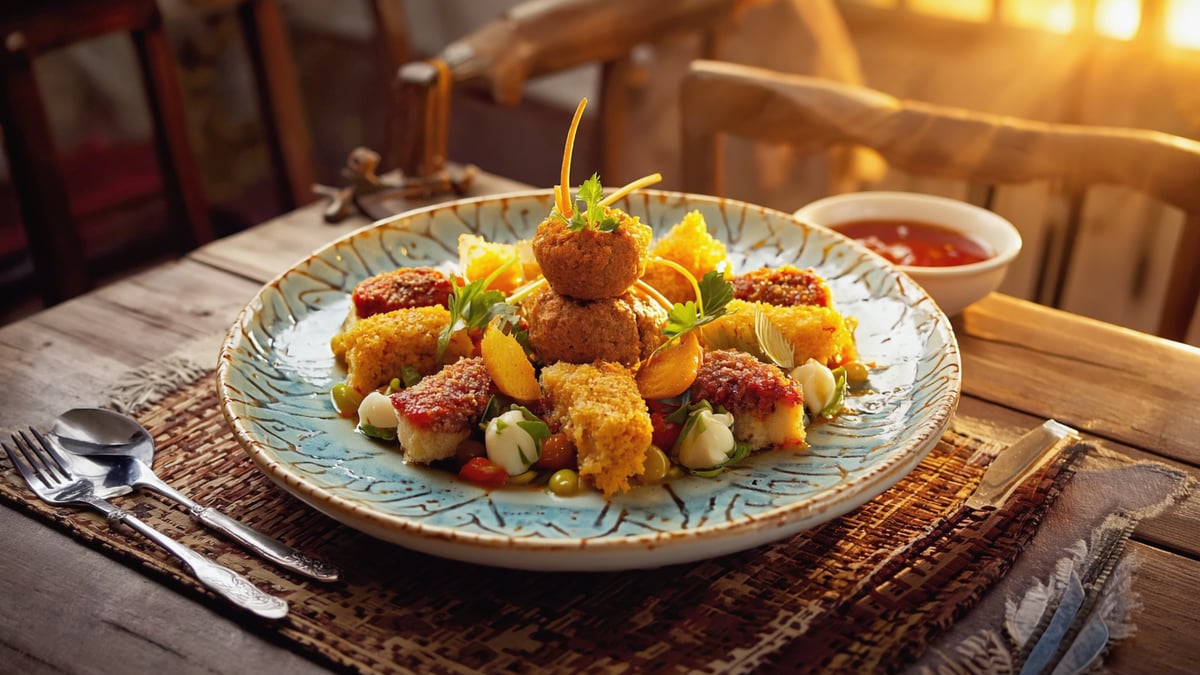 Traditional How cuisine and local dining
