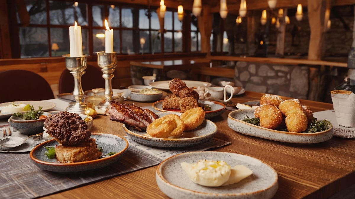 Traditional Iceland Holiday cuisine and local dining