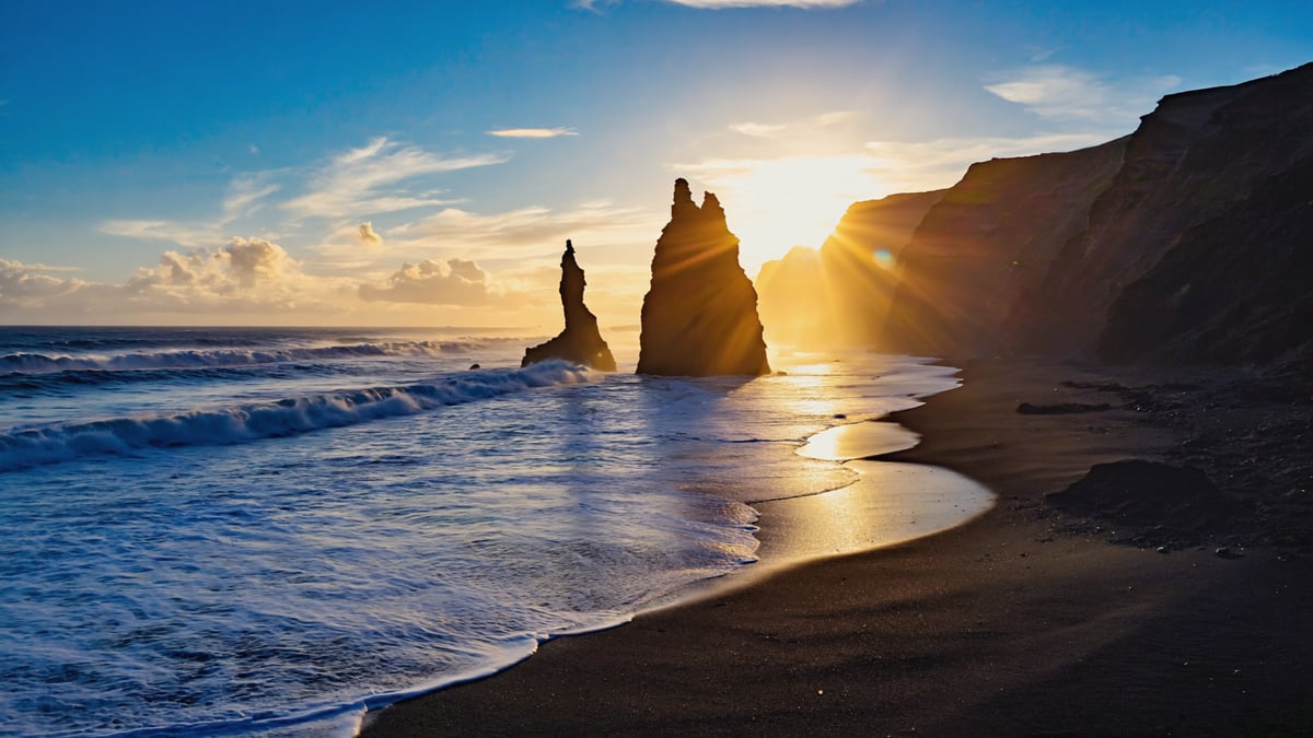 Natural landscape near Iceland Holiday