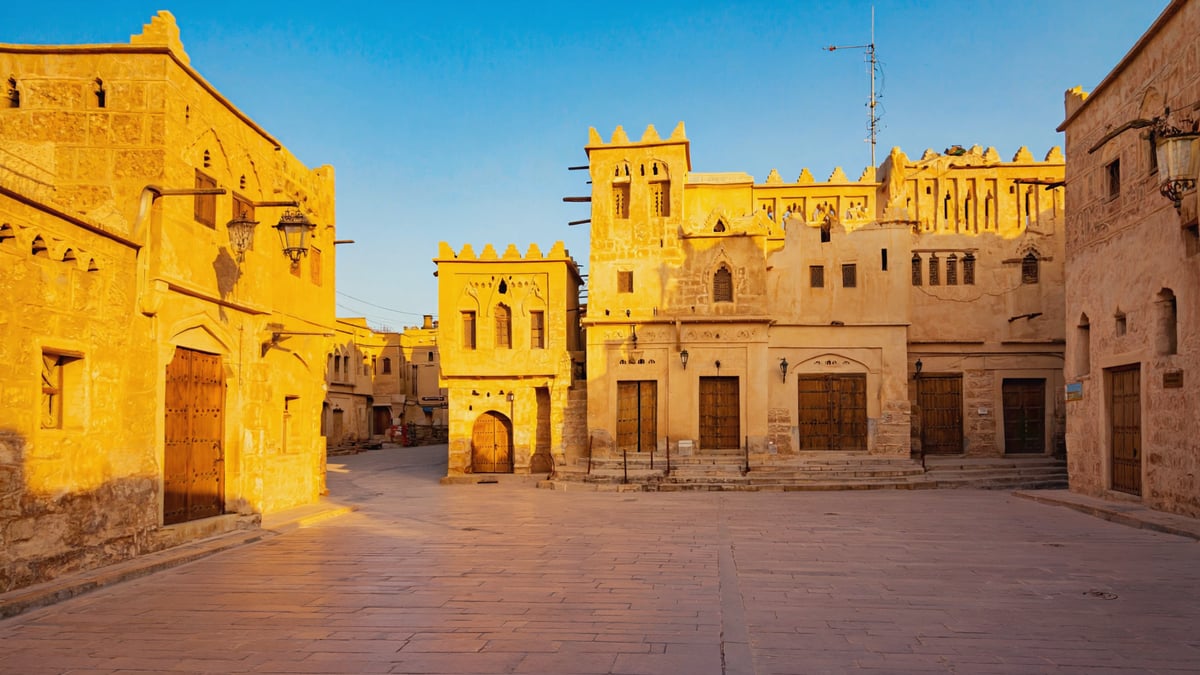 Jordan Holiday historic old town and local architecture