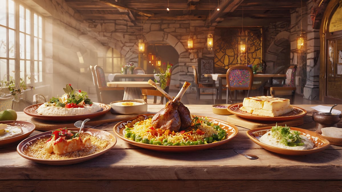 Traditional Jordan Holiday cuisine and local dining