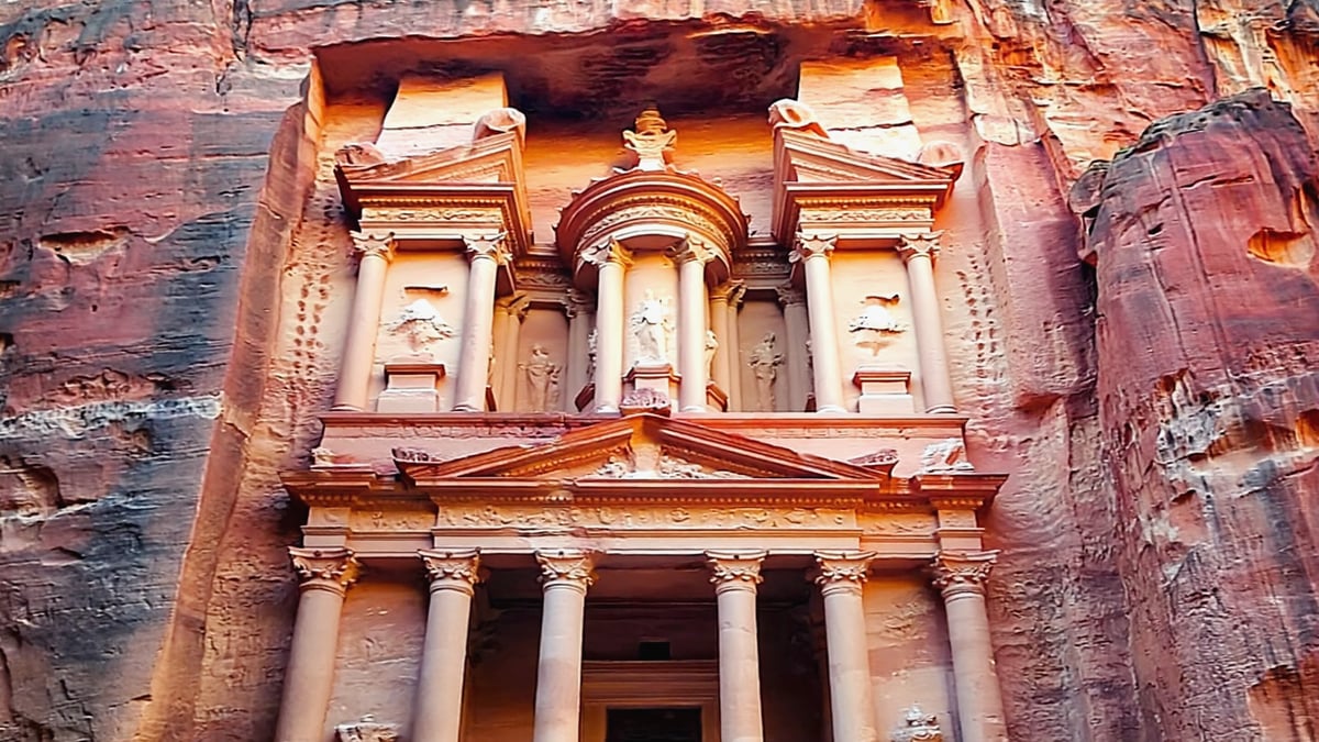 Famous cultural landmark in Jordan Holiday