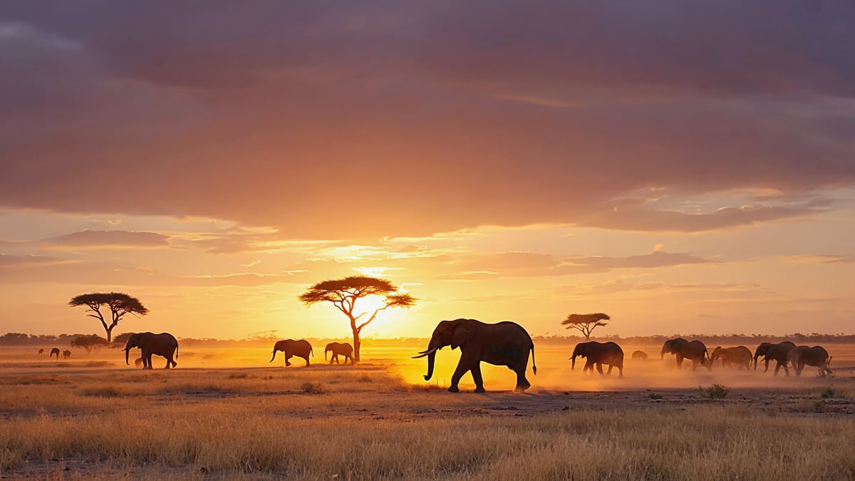 Natural landscape near Kenya Safari Holiday
