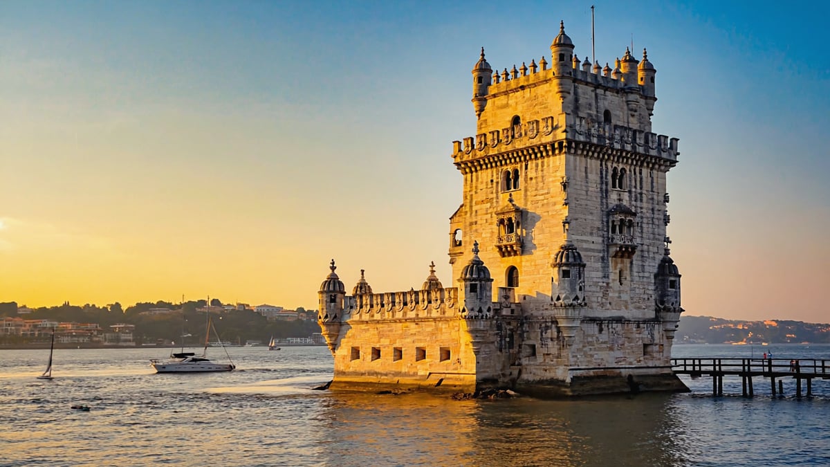 Belém Tower on the Tagus River