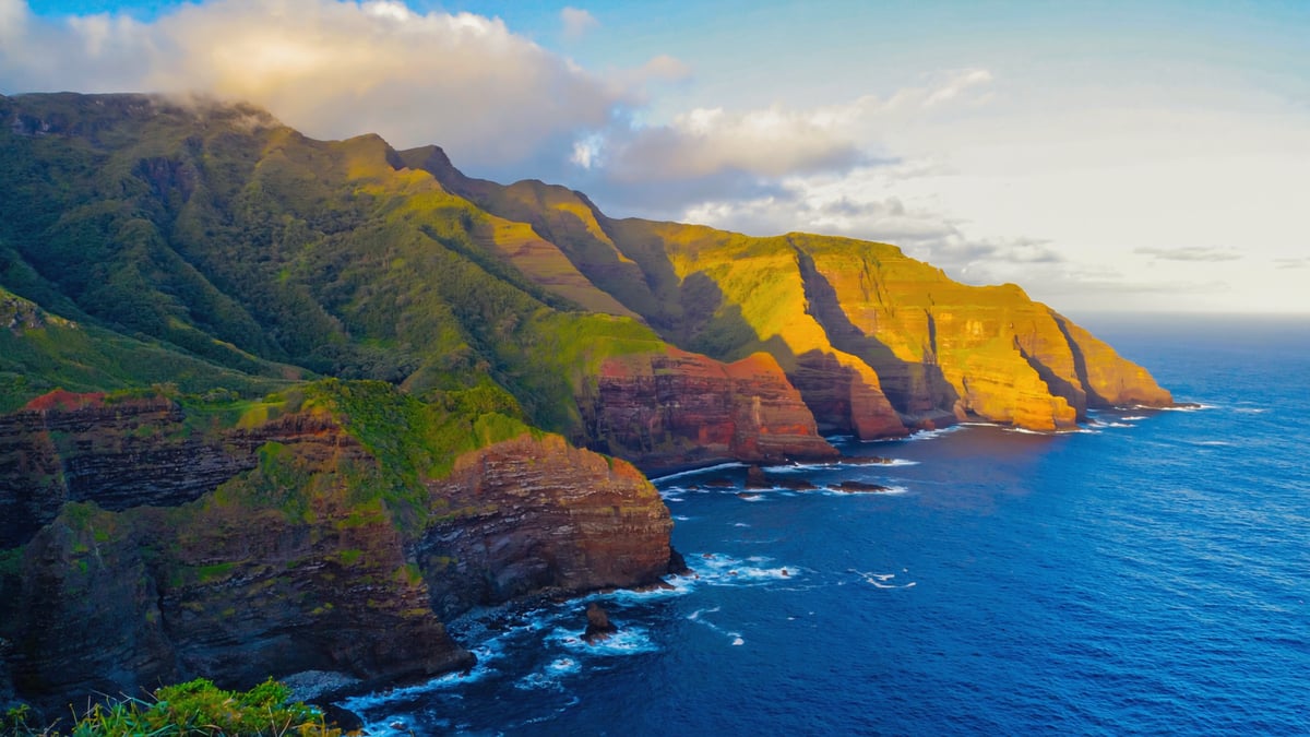 Natural landscape near Madeira Holiday