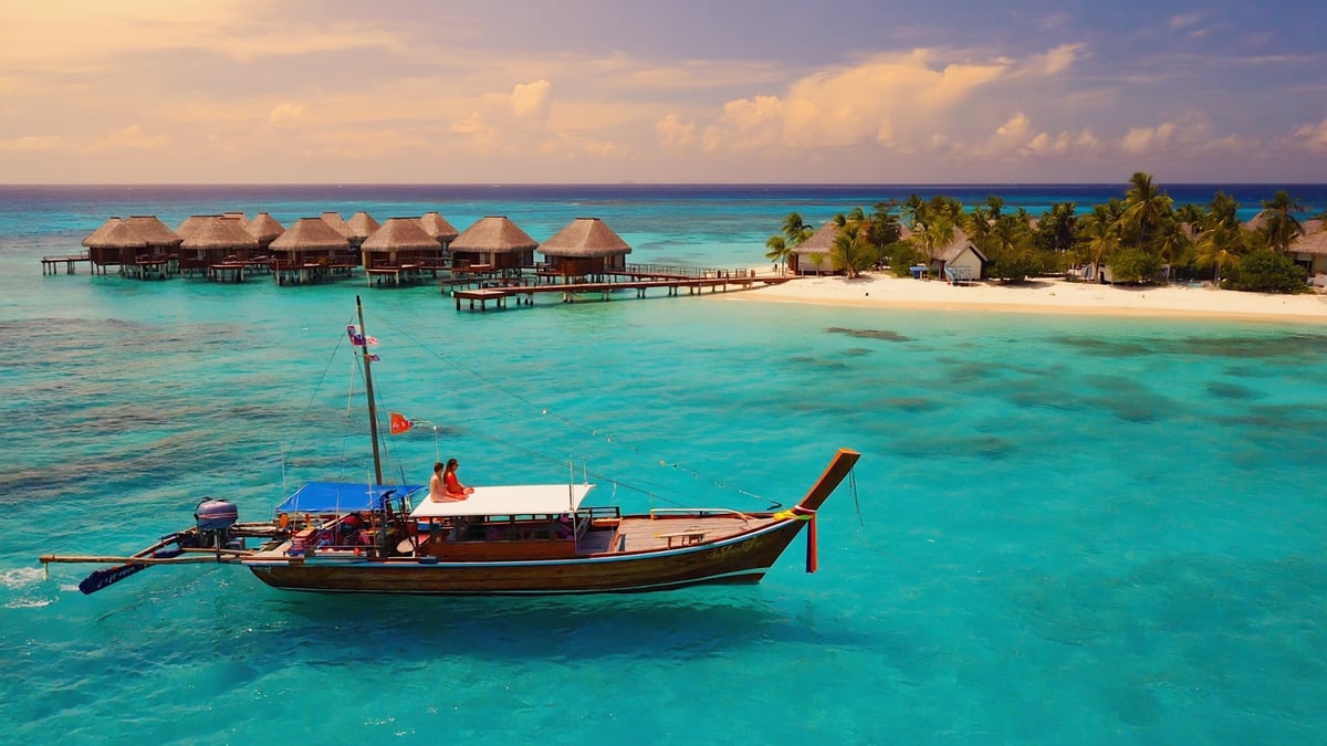 Natural landscape near Maldives Holiday