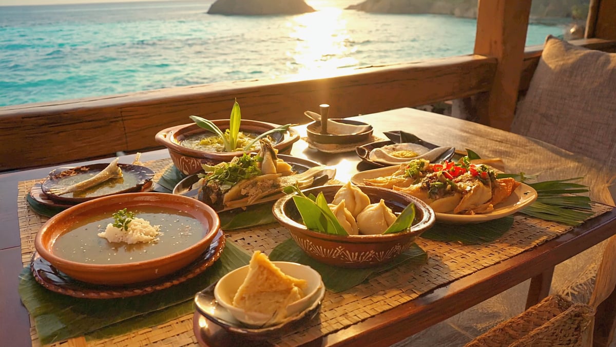 Traditional Maldives Honeymoon cuisine and local dining