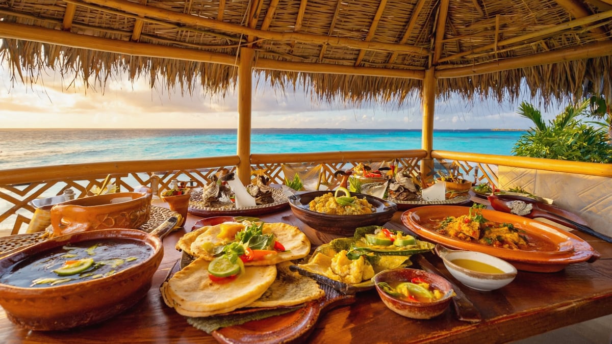 Traditional Maldives Honeymoon cuisine and local dining