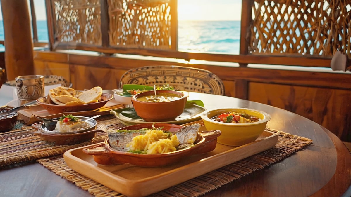 Traditional Maldives cuisine and local dining