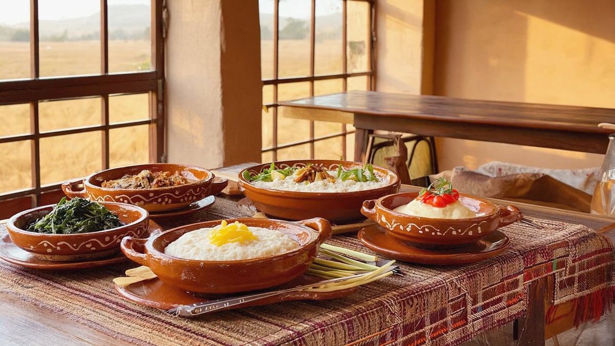 Traditional Masai Mara cuisine and local dining