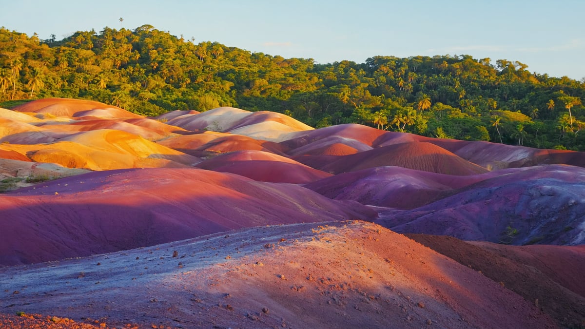 Mauritius seven coloured earths Chamarel