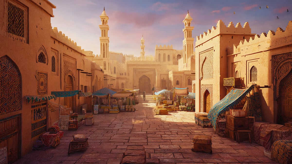Morocco Holiday historic old town and local architecture