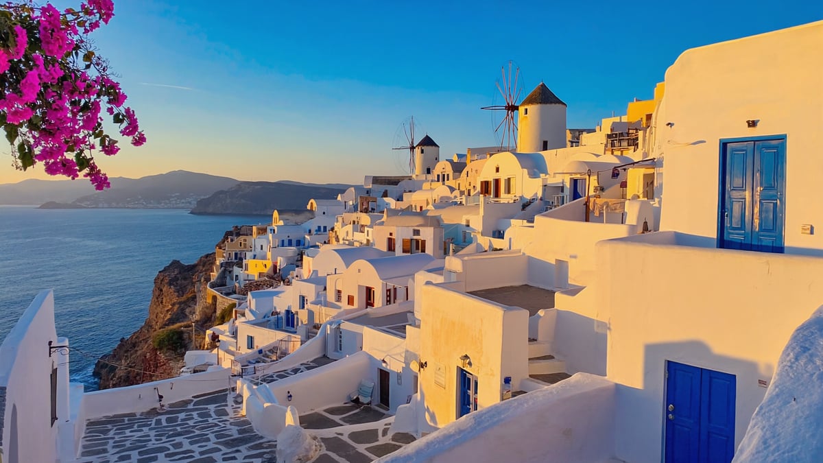 Mykonos Holiday historic old town and local architecture