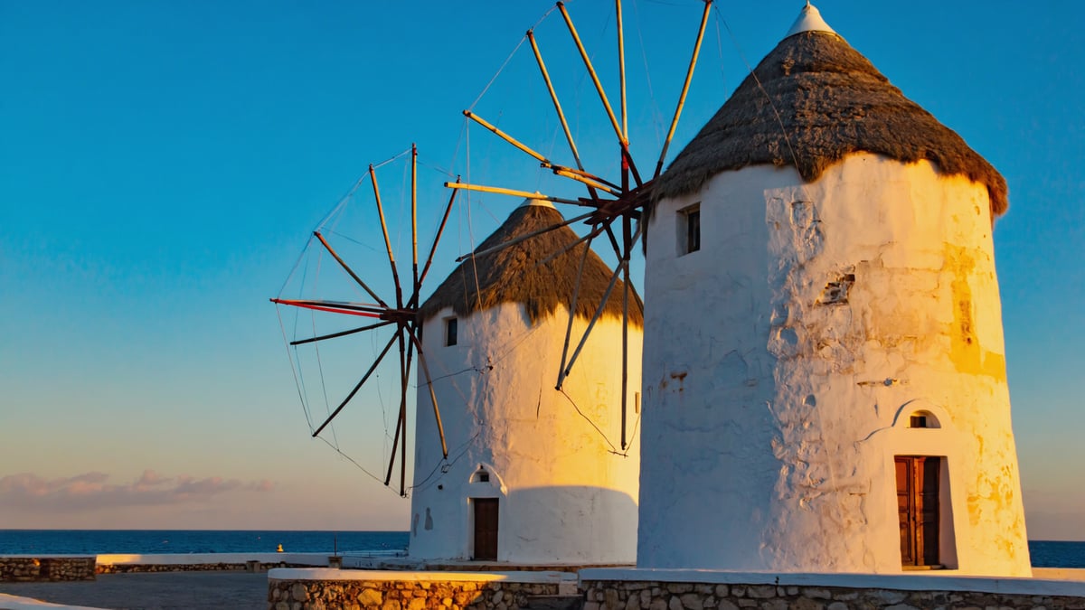 Famous cultural landmark in Mykonos Holiday