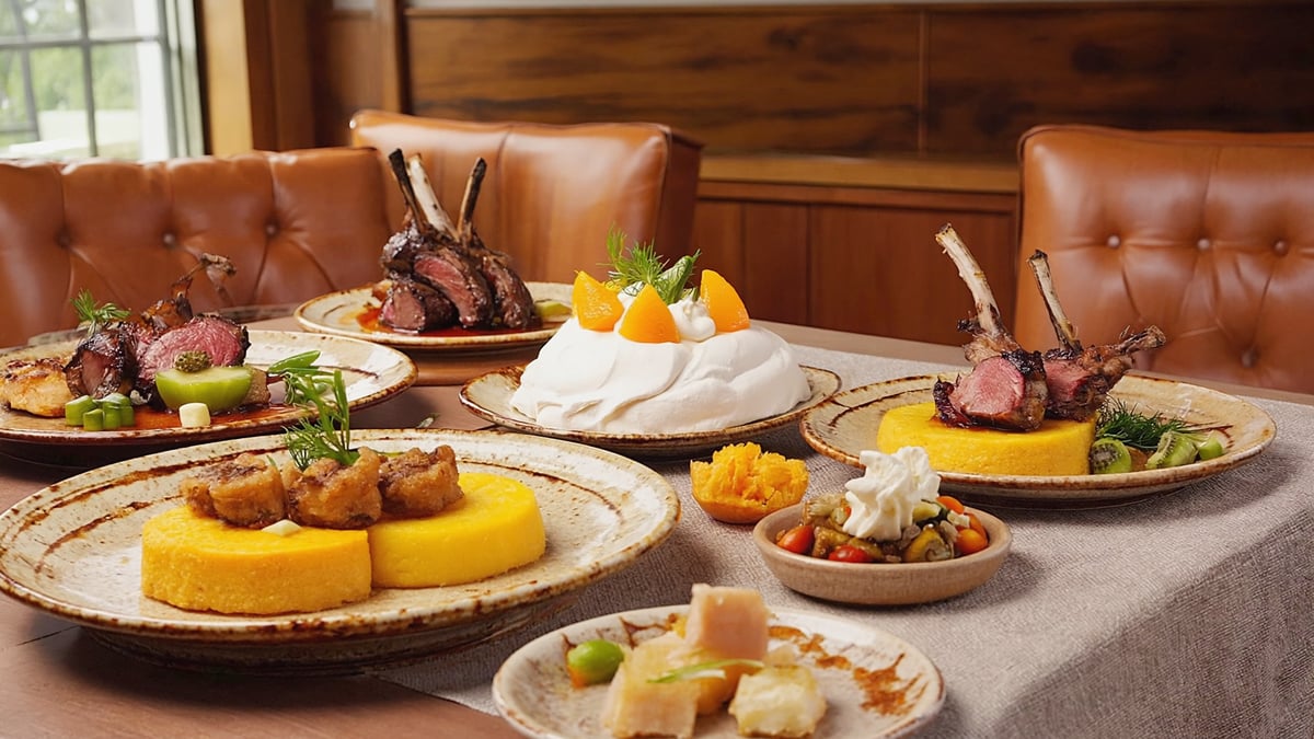 Traditional New Zealand Holiday cuisine and local dining