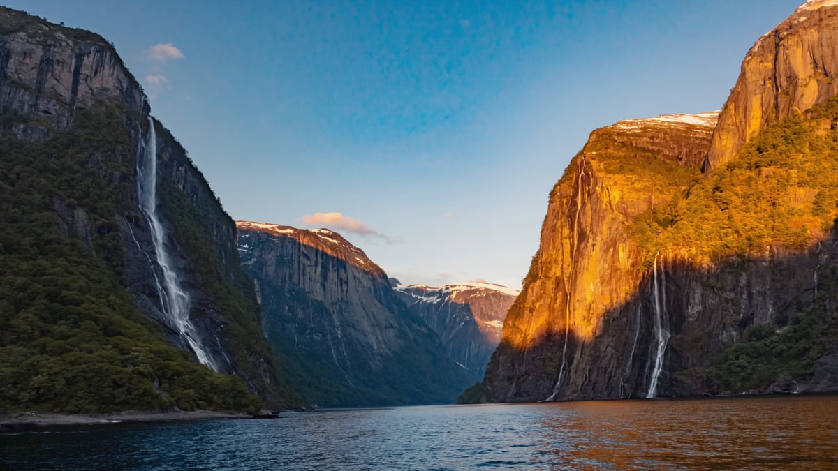 Natural landscape near New Zealand Holiday