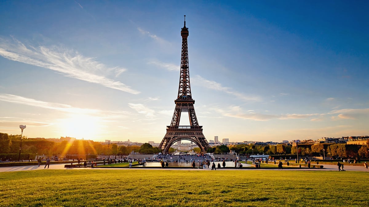 Natural landscape near Paris Holiday