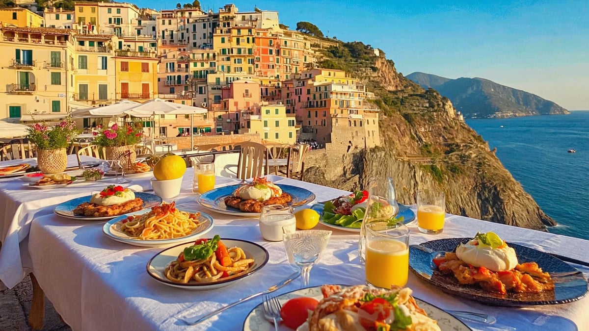 Traditional Positano Step cuisine and local dining