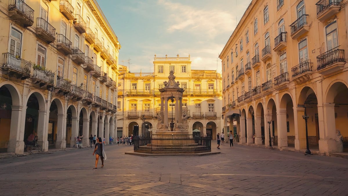 Rio historic old town and local architecture