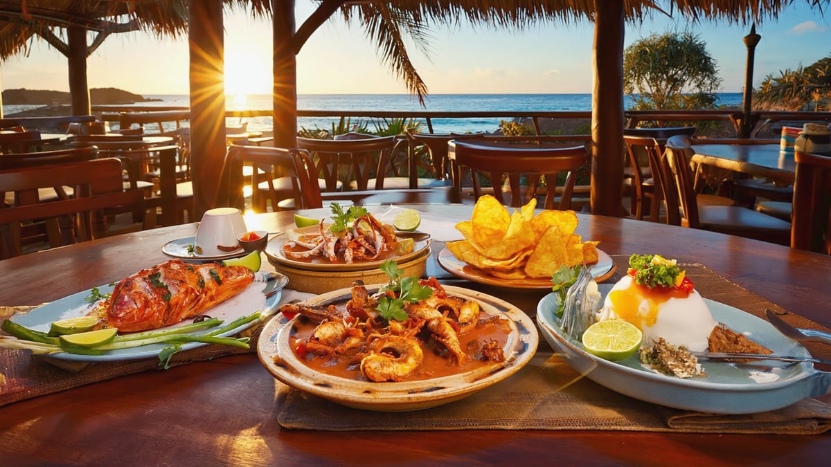 Traditional Seychelles Holiday cuisine and local dining