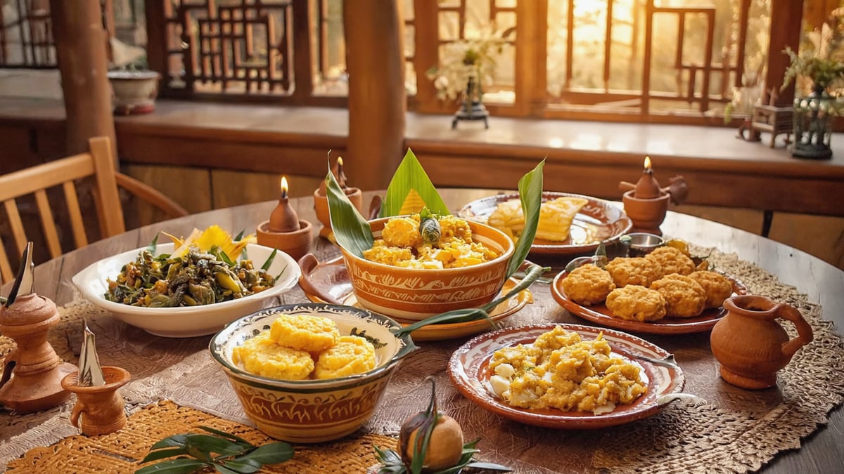 Traditional Sri Lanka Holiday cuisine and local dining