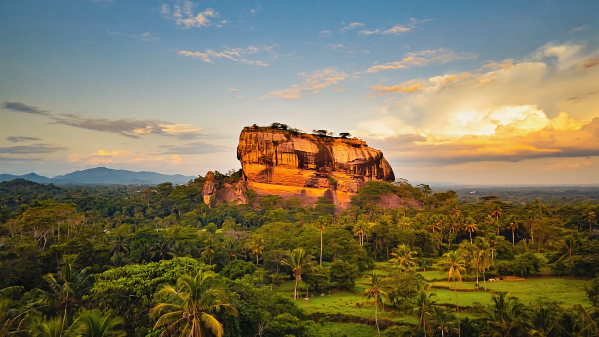Natural landscape near Sri Lanka Holiday