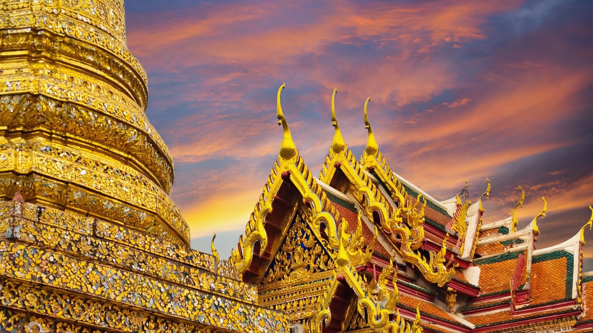 Famous cultural landmark in Thailand Holiday