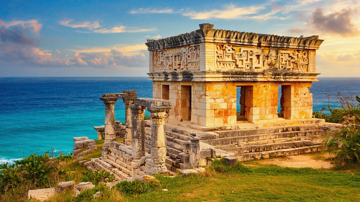 Famous cultural landmark in Tulum Holiday