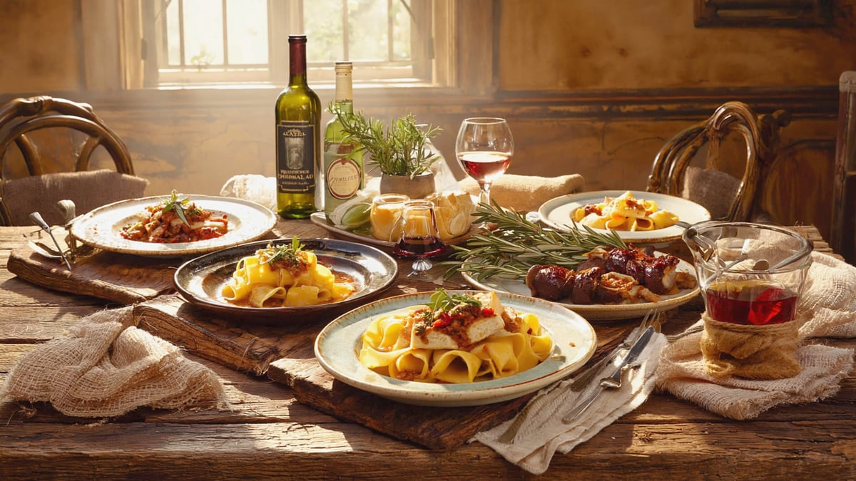 Traditional Tuscany Holiday cuisine and local dining