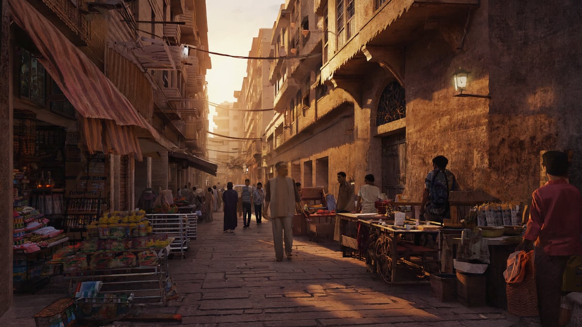 Zanzibar Holiday street life at dusk