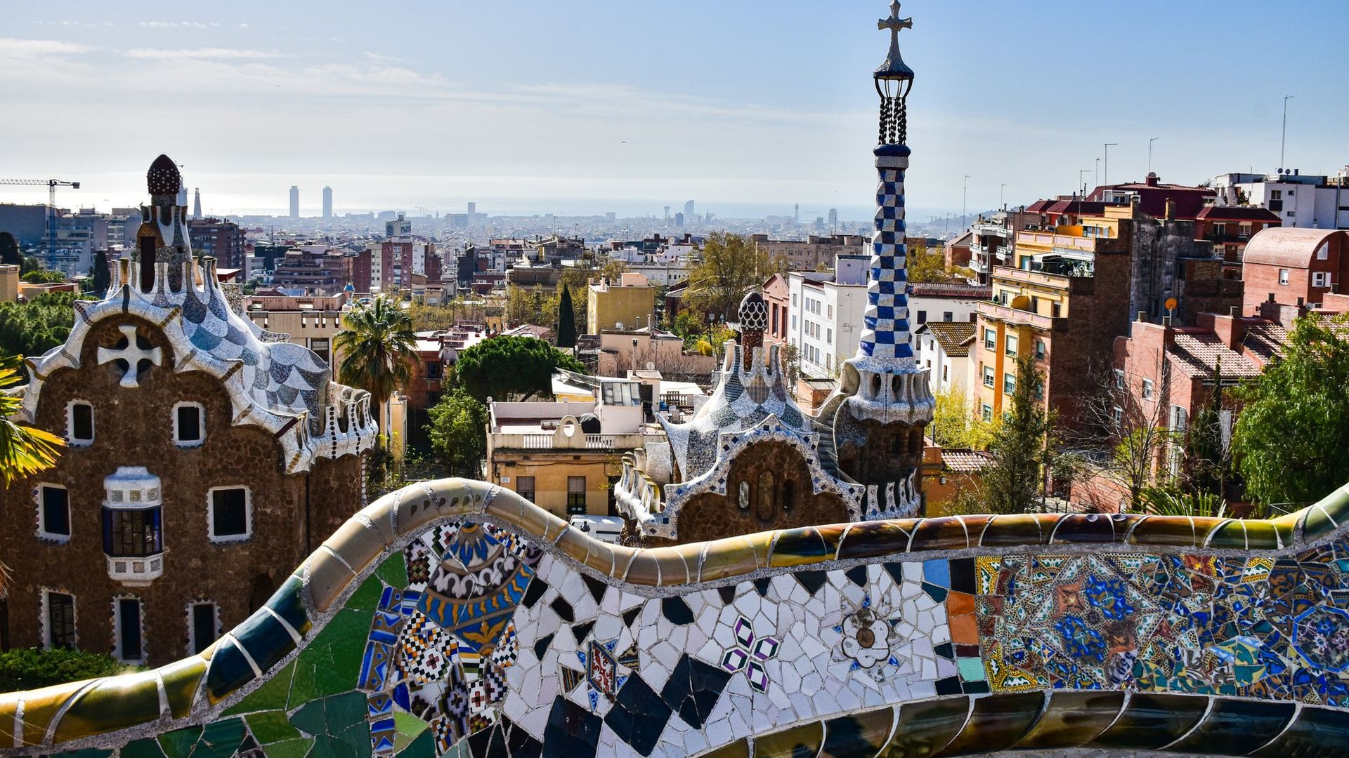 Gaudí houses and Park Güell